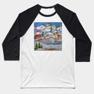 Winter Down East Baseball T-Shirt